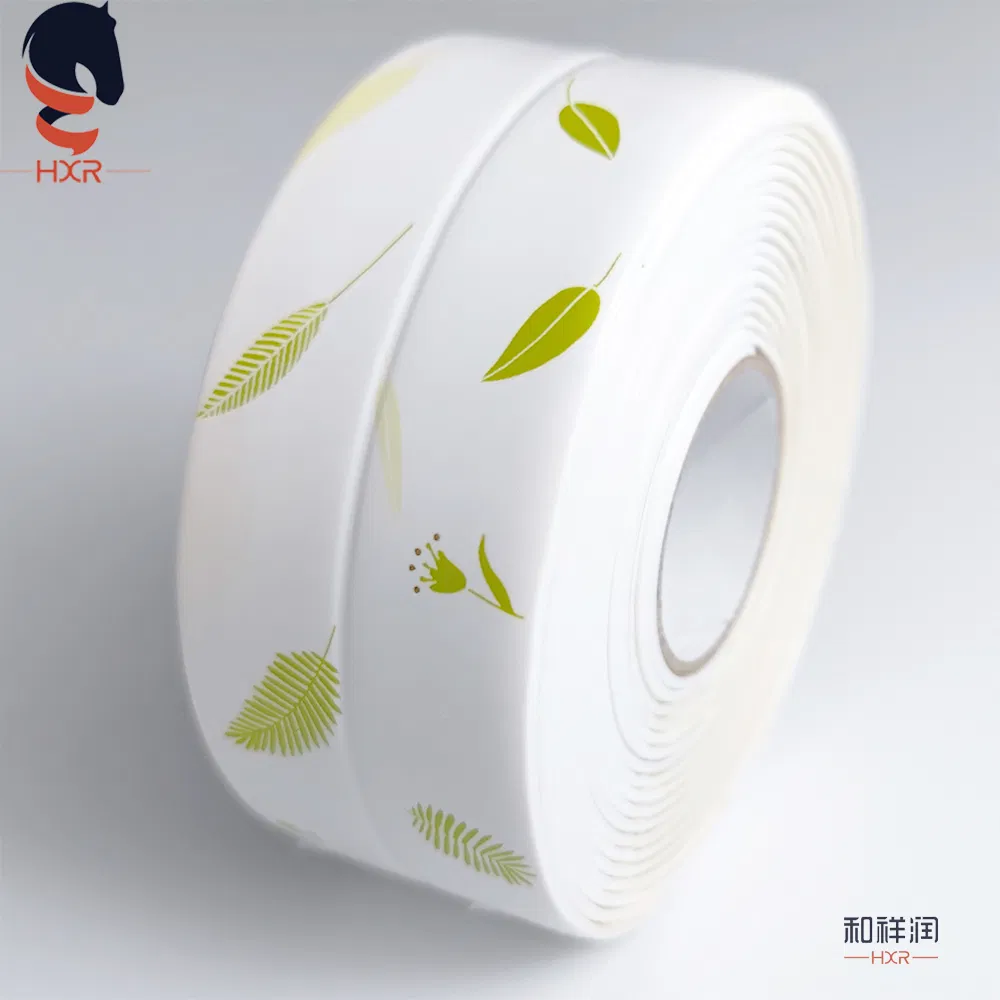 Waterproof PVC Self Adhesive Sealing Strip Tape for Kitchen Bathroom Wall Corner