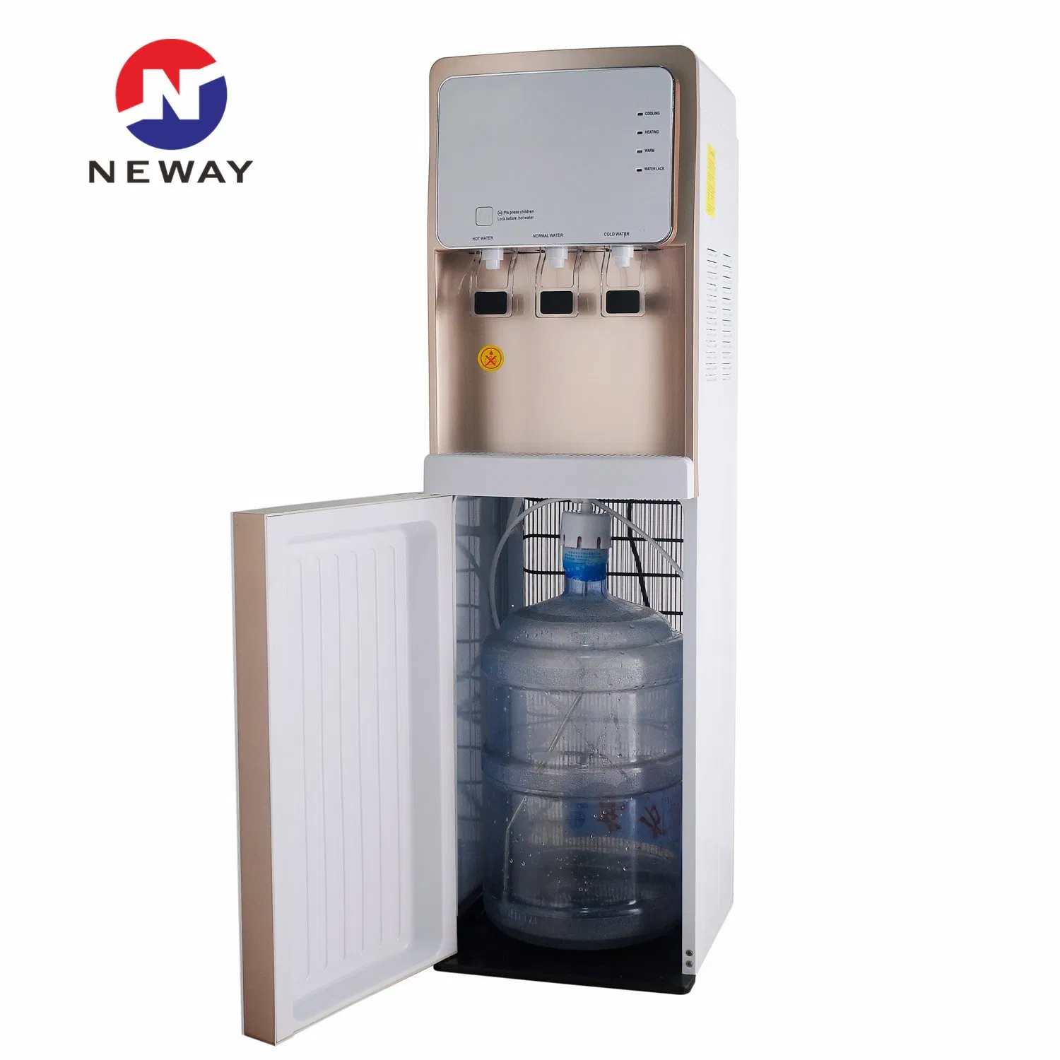New Design Bottle Hidden Compressor Cooling Water Dispenser