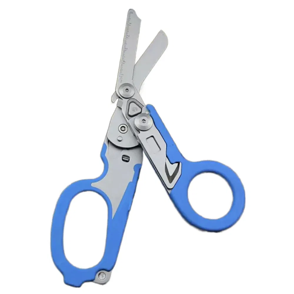 Multifunction Pliers Scissors Shears Cutter Folding Scissors Outdoor Survival Tool Combination Craft Scissors Esg21634