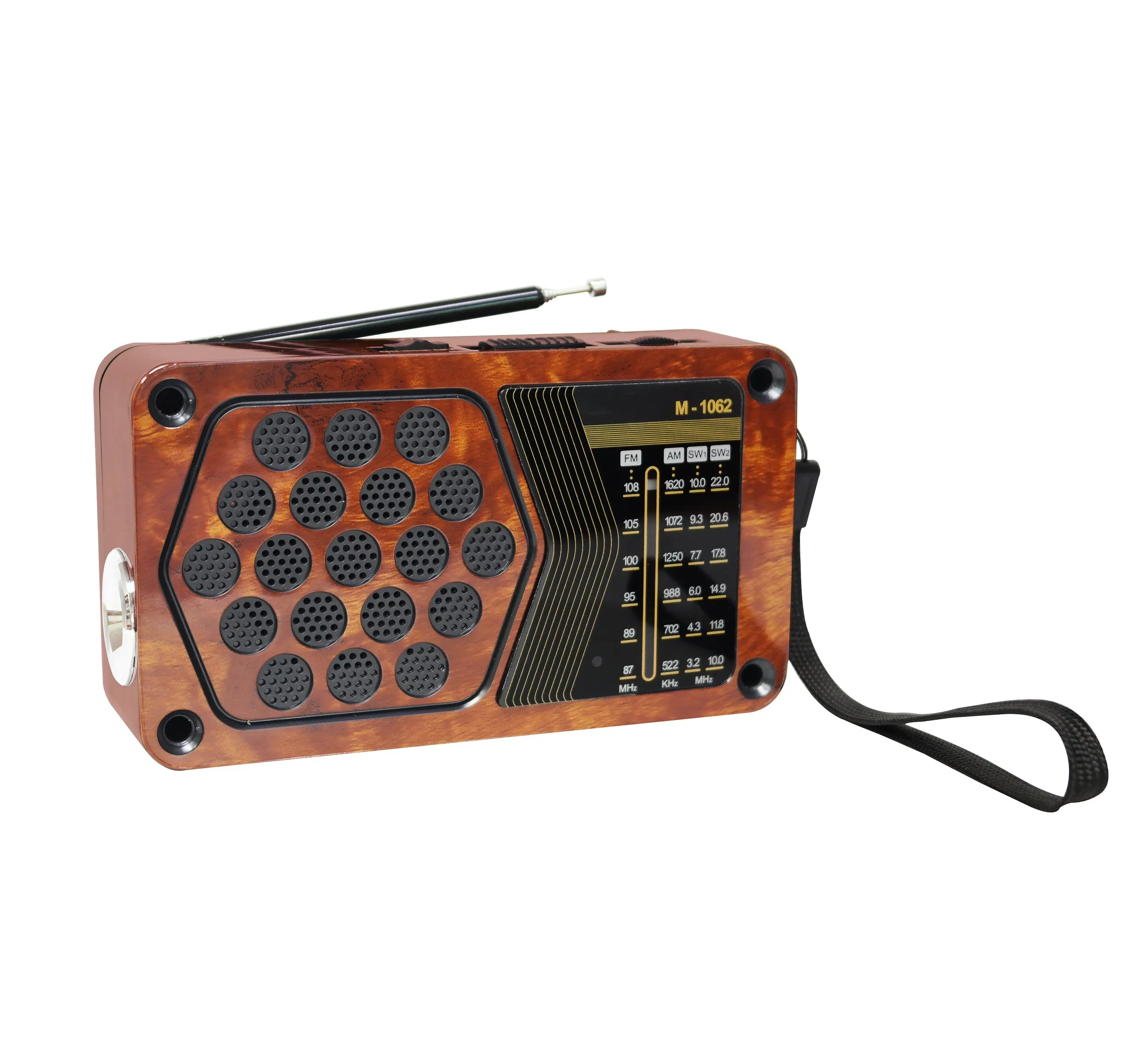 Портативное радио DSP с FM, AM, SW, USB, TF и фонариком