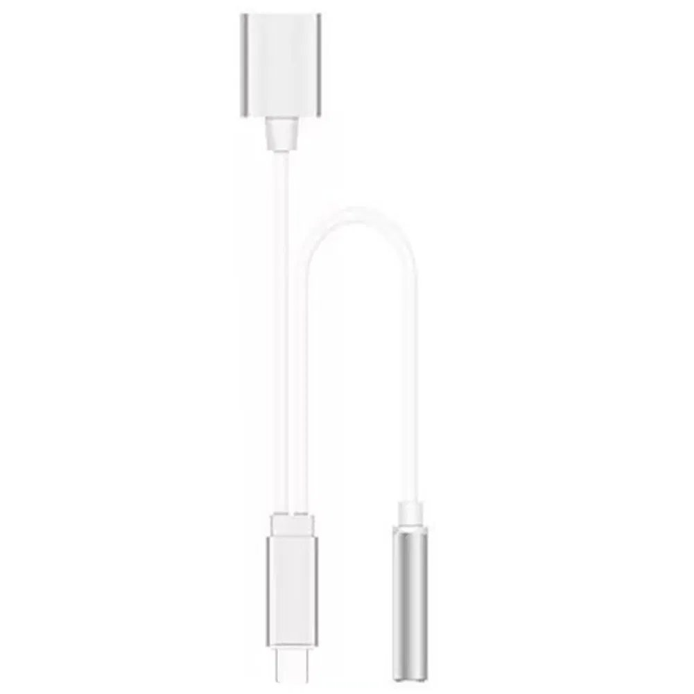 Excellent 2 in 1 for iPhone 8pin to 3.5mm Audio Charge Splitter Adapter