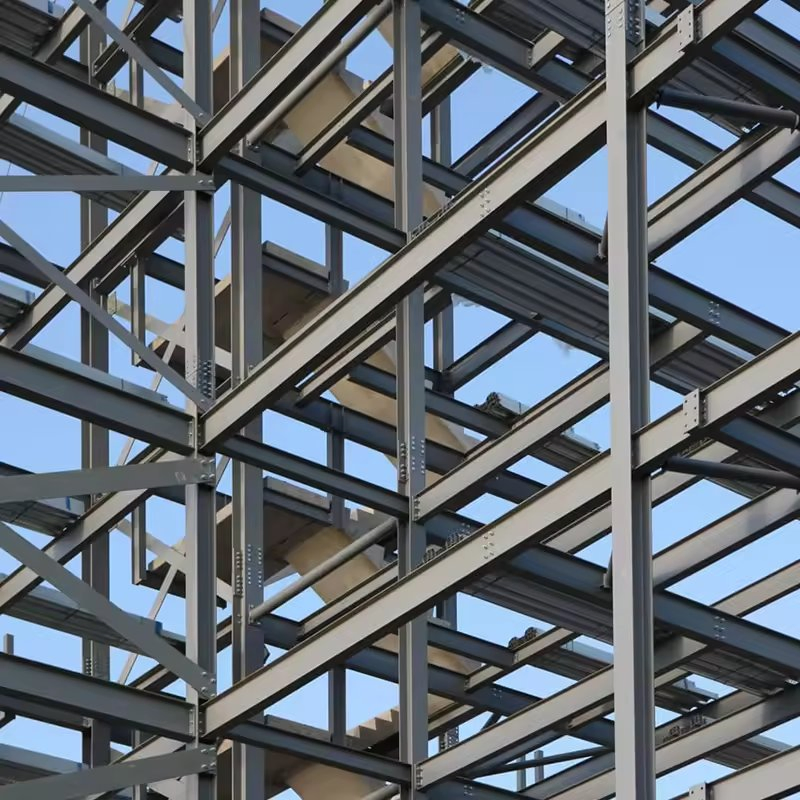Customized Workshop for Industry with H Columns and Beams Steel Structure