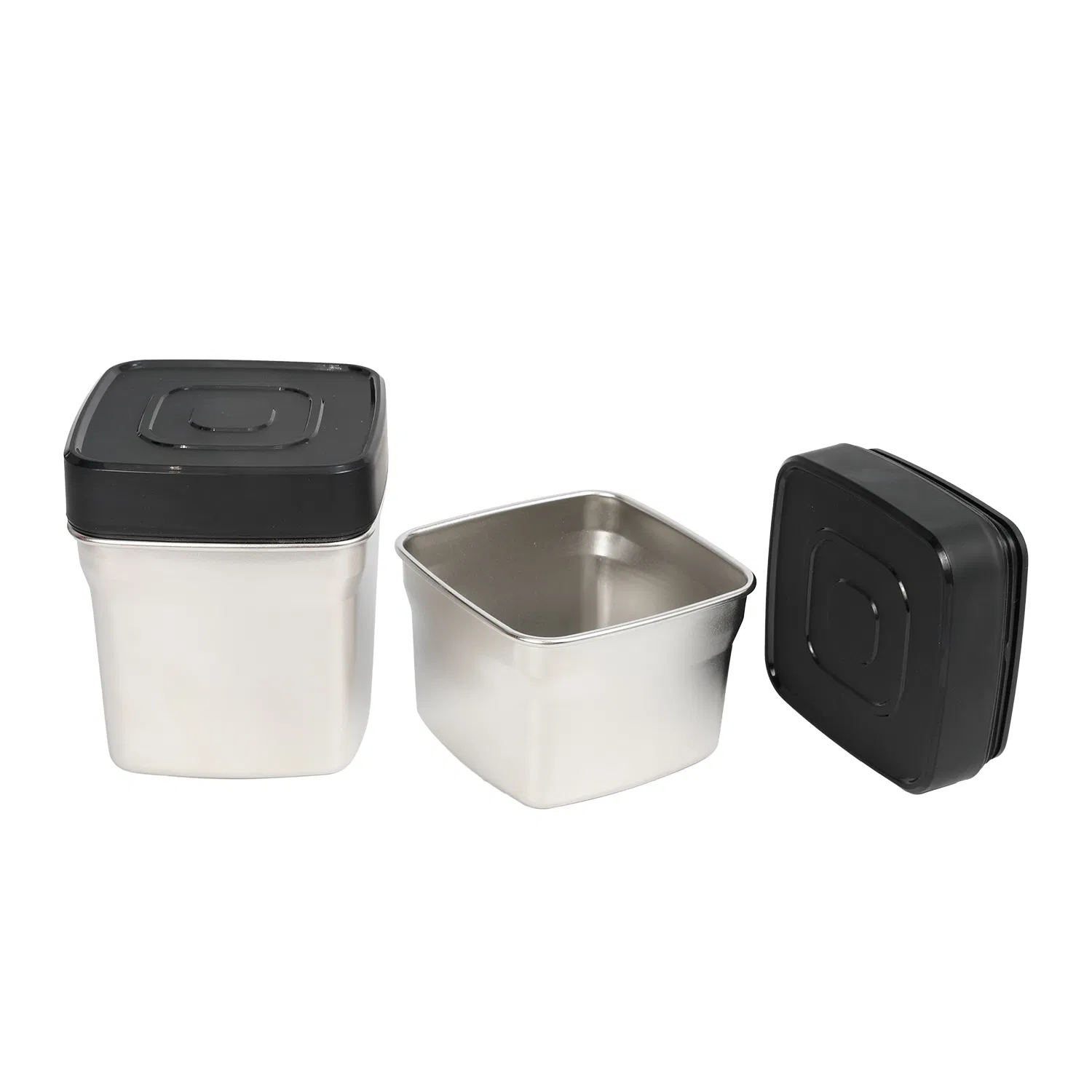 China Goods Airtight 304 Stainless Steel Sealed Vacuum Dry Foods Container