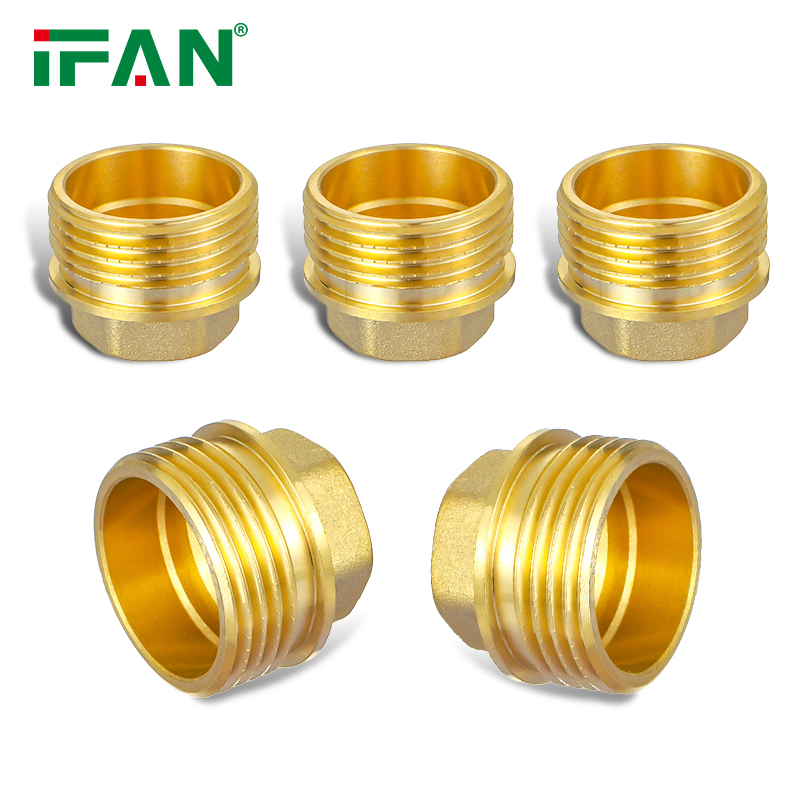 Ifan Factory OEM ODM Brass Plumbing Fittings Durable Water Supply Brass Tube Fitting