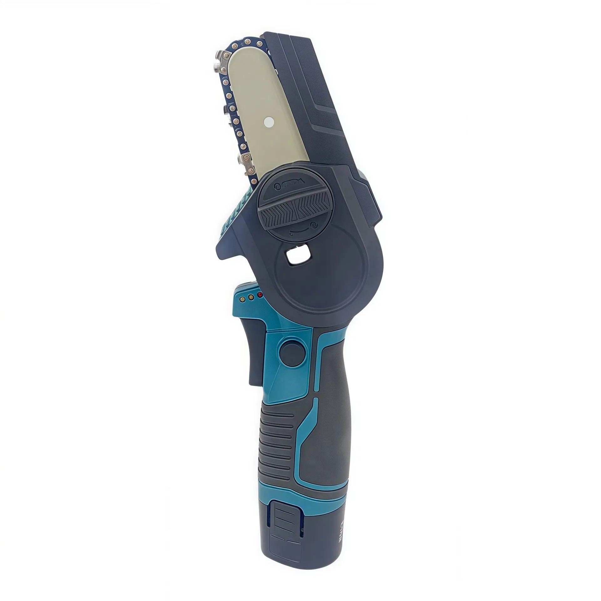 12V 4" Cordless Mini Chainsaw - Handheld Garden Pruning Saw