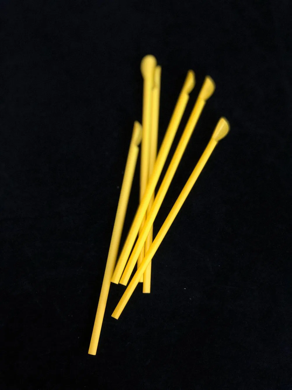 Plastic Biodegradable Spoon Straws with Nude Packing for Drinks