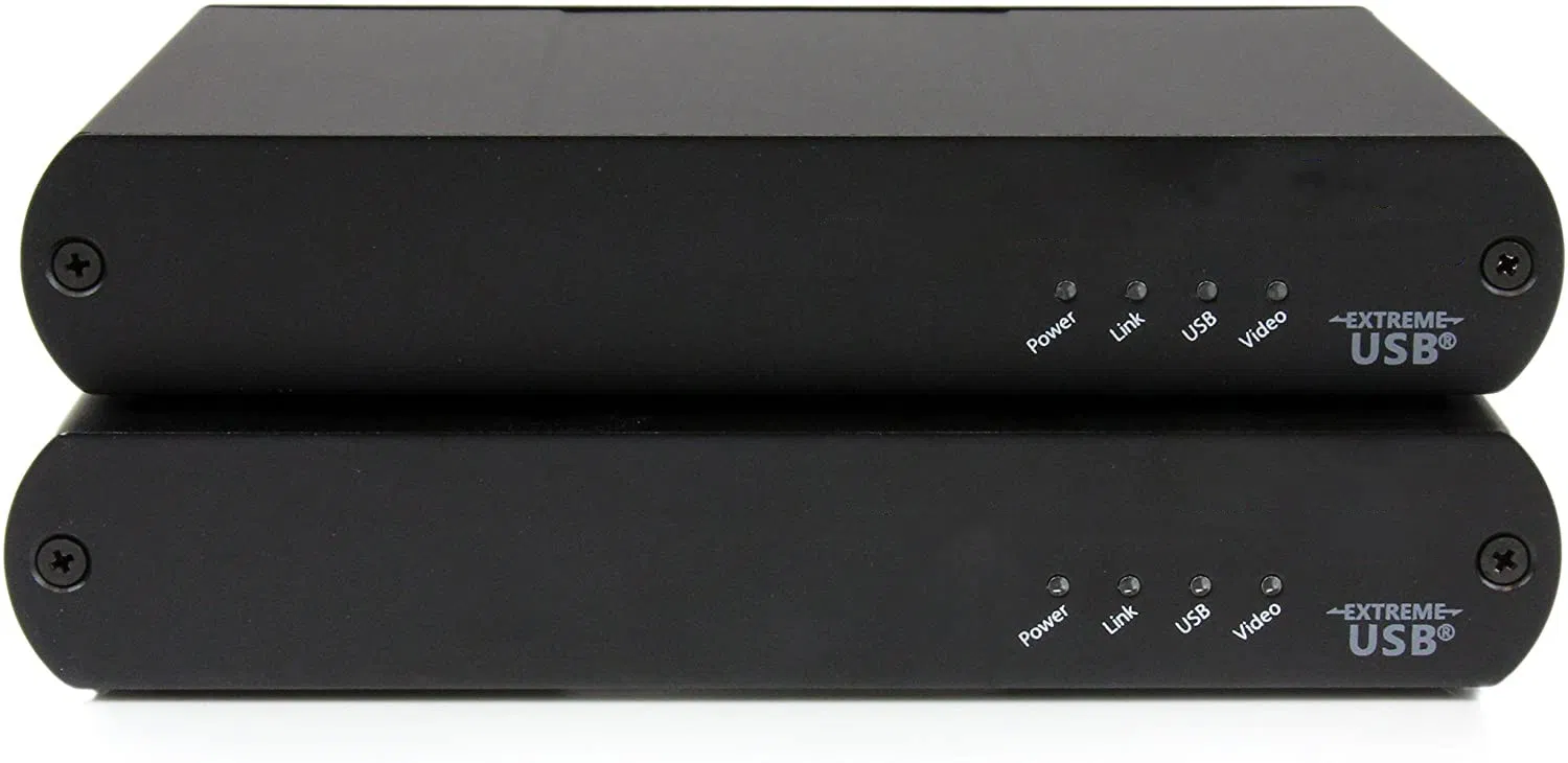 330FT (100m) USB HDMI Over Cat5e / CAT6 Kvm Console Extender