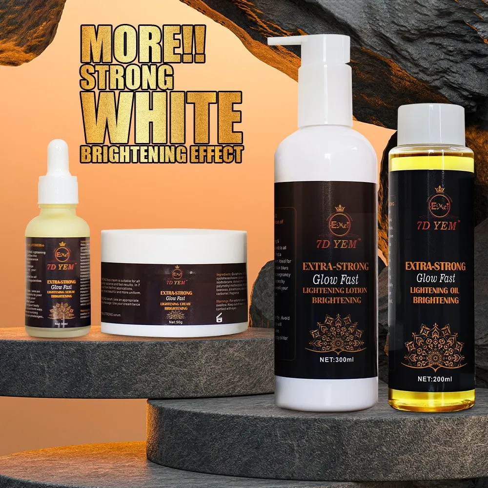 Whitening Skin Set Hot Selling Lightening Skin Dark Repair Cream Natural Whitening Anti-Aging Formula Nourishing Hydrating Skin Care Set
