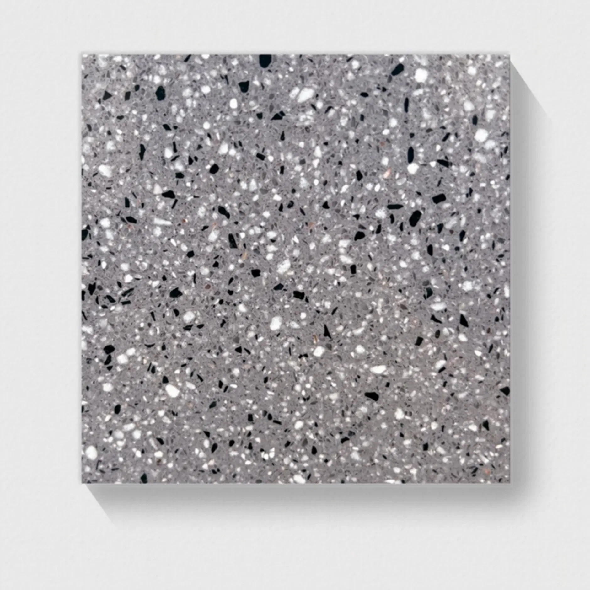 Artificial Stone Porino Terrazzo Tiles for Floor Tile Light Gray