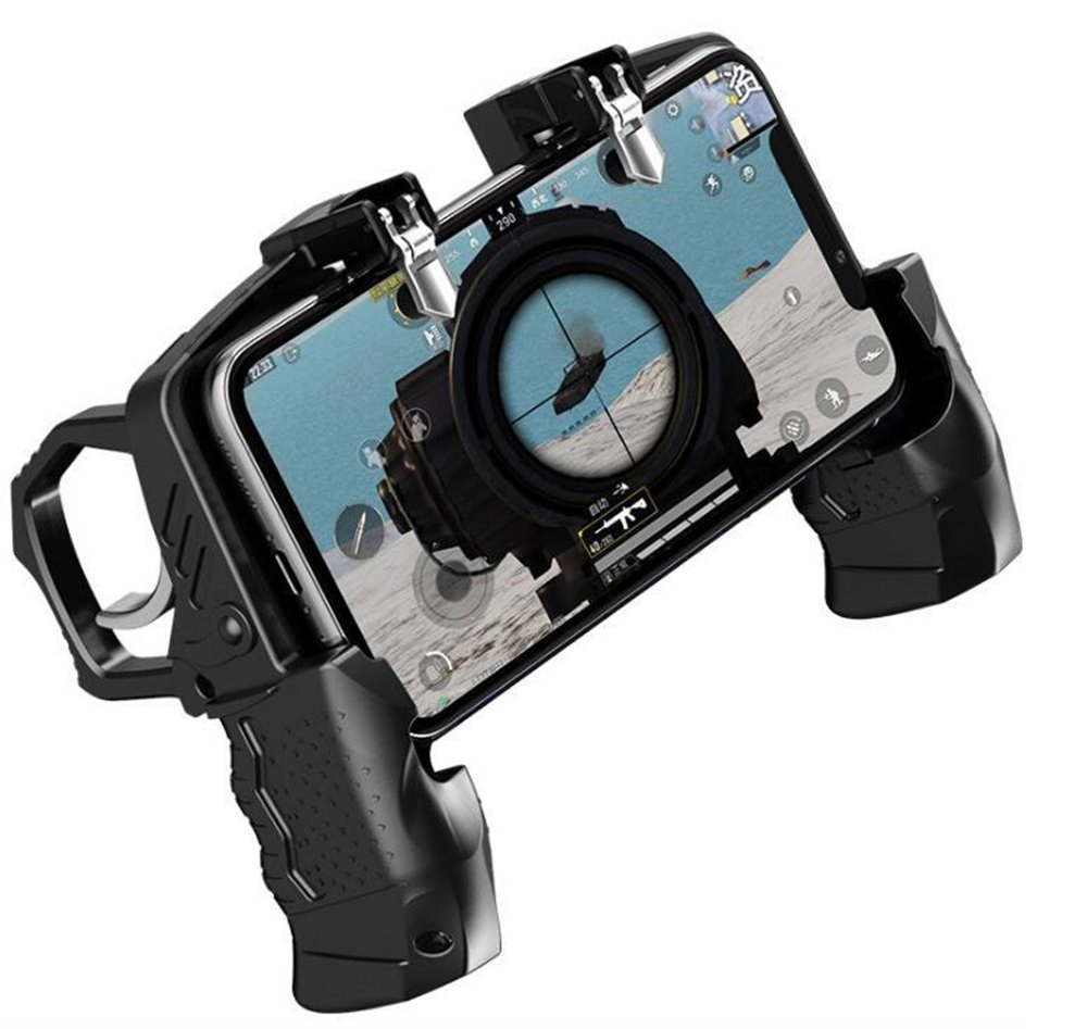 Hot Selling Console Gamepad Gun Shooting Gaming Triggers Joystick Game Controller for Android Phone