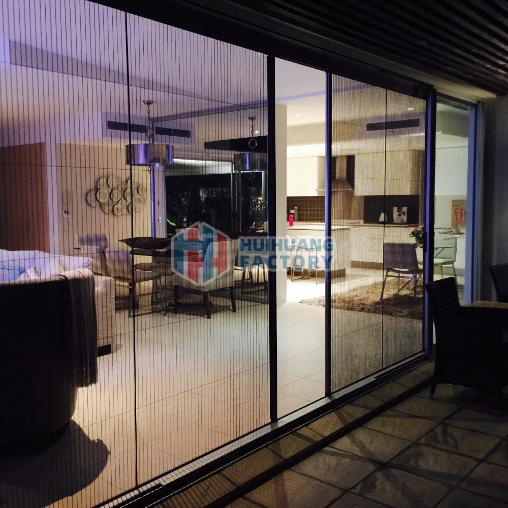 High Quality Aluminium Alloy Frame Sliding Door and Windows Polyester Plisse Net