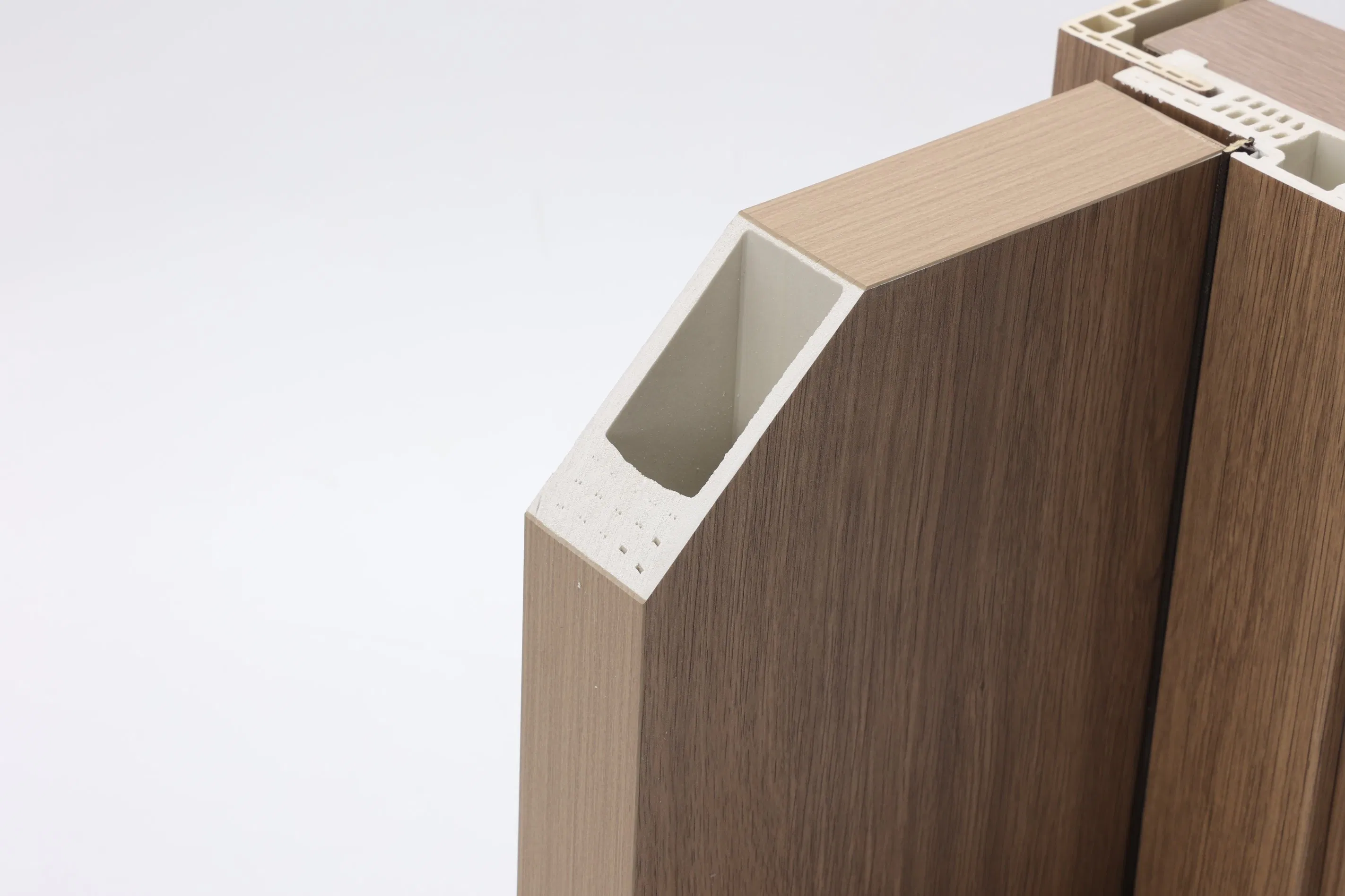 Modern Interior WPC Door Waterproof Thermal Insulated Non Toxic