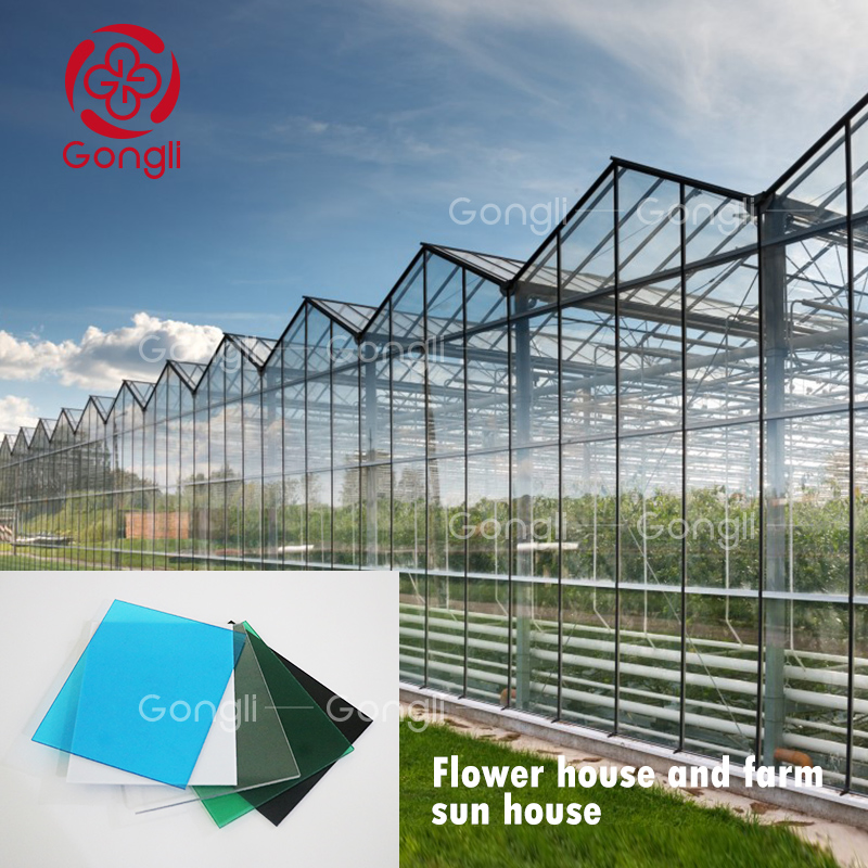 100% Bayer Raw Material UV Protected Polycarbonate Sheet