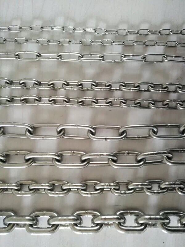 Нержавеющая цепь для морского применения