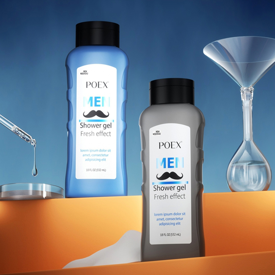 Wholesale Men Shower Gel Body Wash with Private Label, Custom Scent and Packaging for B2b Clients