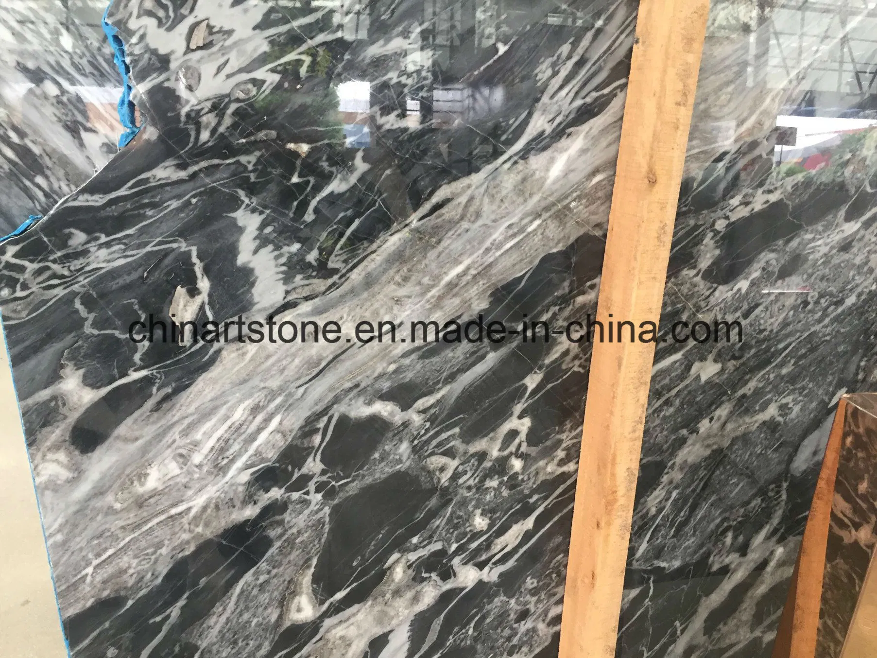 Chinese Grey/Blue Marble for Floor Tile