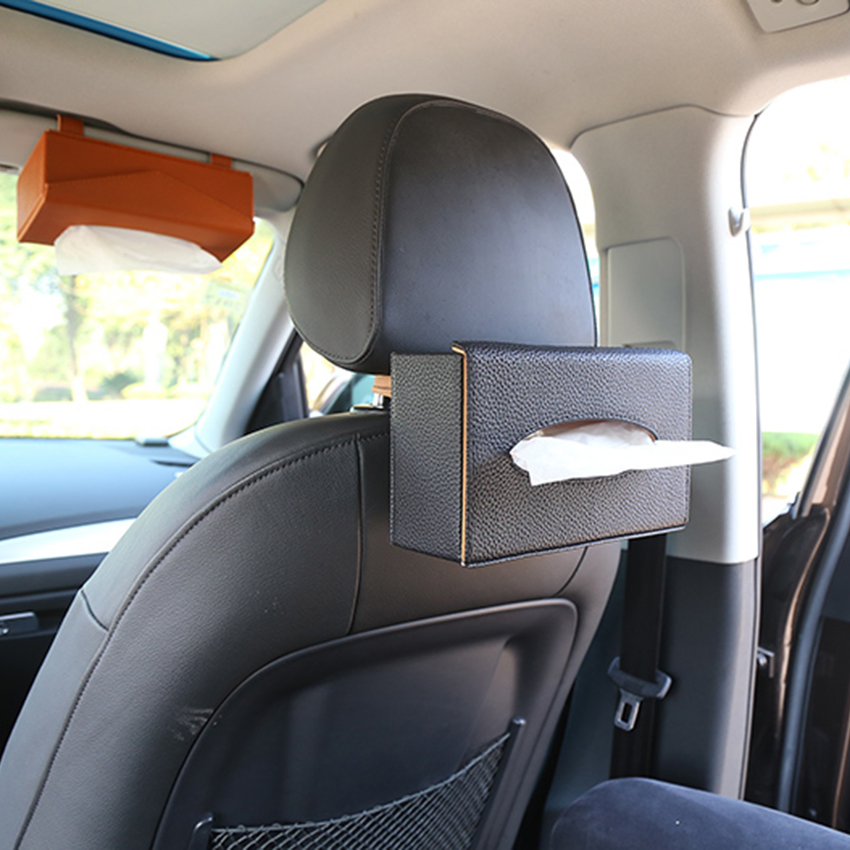 Brown Car Tissue Case Paper Towel Napkin Paper Box