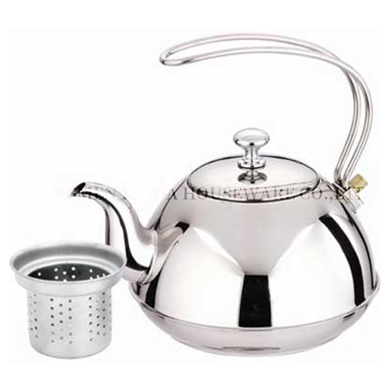 1.5L Stainless Steel Whistling Kettles Teapot in Classic Style