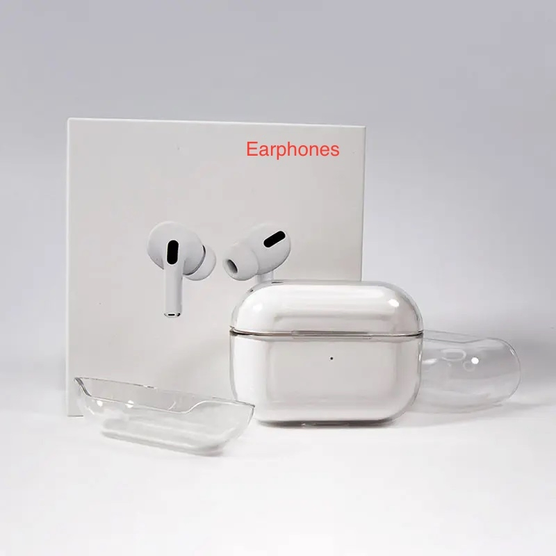 2025 High Quality Wireless Bluetooth Earphone with Noise Canceling Transparency Case Cover for Airpod' PRO 2 3 4 Max Case USB-C 3rd Generation