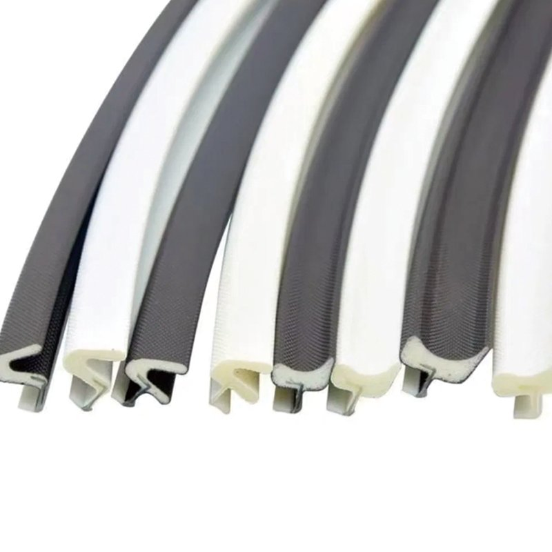 High Resilience PU Profile for Indoor Wooden Door Soundproofing