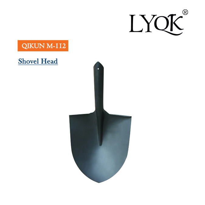 M-112 Black Plastic Sprayed Pointed Garden Tool Shovel Spade