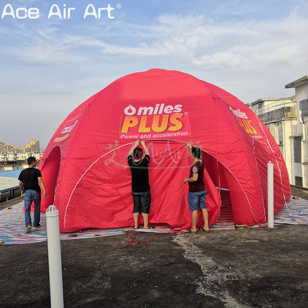 Inflatable Advertising Dome Tent 10m Diameter Inflatable Sport Awning Marquee with Removable Walls for Outdoor or Event