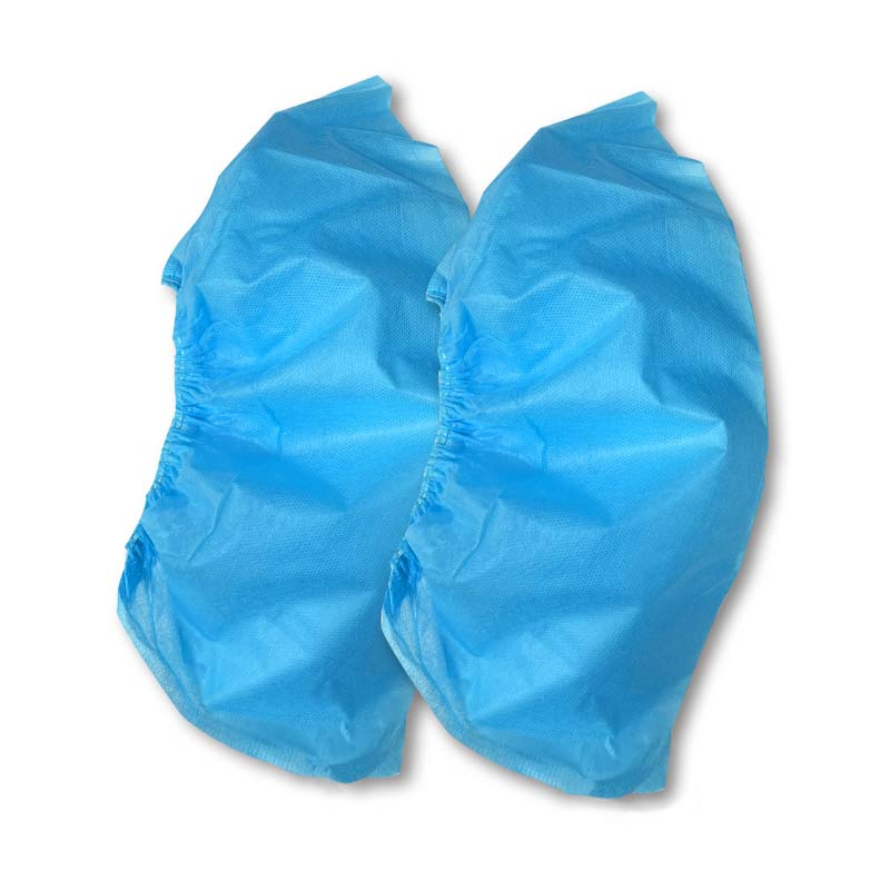 Non-Woven PP20g 17*45 Full Rubber Band Surgical Soft Disposable Shoe Cover for Hospital
