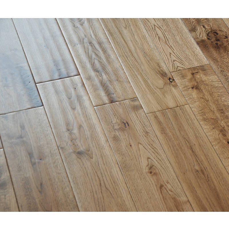 2022 Solid Oak Parquet Floor Hand-Scraped Hardwood Oak Flooring
