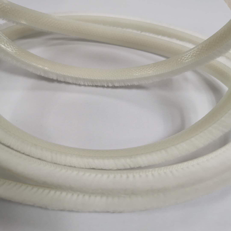 White Color Mohair Window and Door Weather Strip