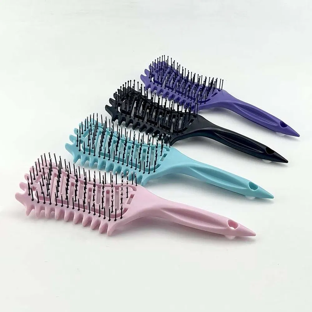 Расческа для густых кудрявых волос с антибактериальным покрытием