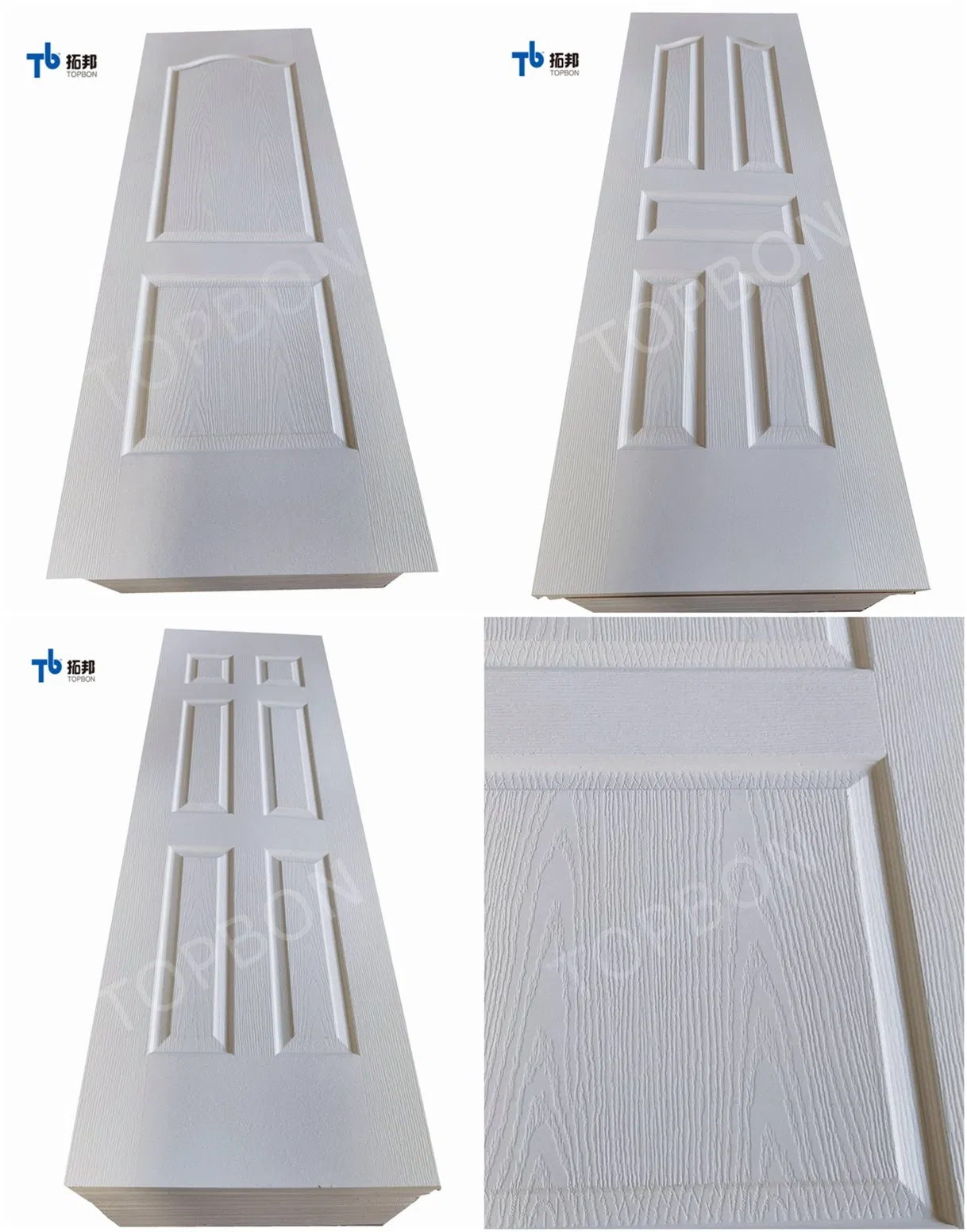 2.5mm 3mm HDF White Primed Moulded Door Skin with Good Price to South Africa