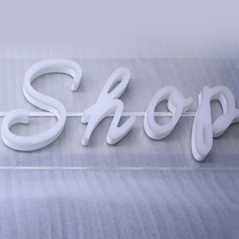 Custom Shop Sign LED 3D Waterproof Illuminated Neon Signage for Retail Shop