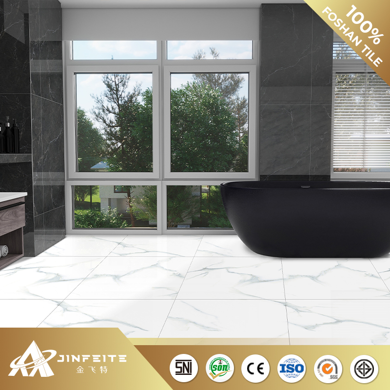 Best Selling Super White Carrara Marble Tile 600*600mm/600*1200mm in Stock Fast Delivery