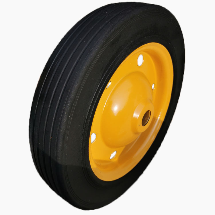 Wb3800 Wheelbarrow 13X3 Inch Puncture Proof Solid Rubber Wheel for South Africa
