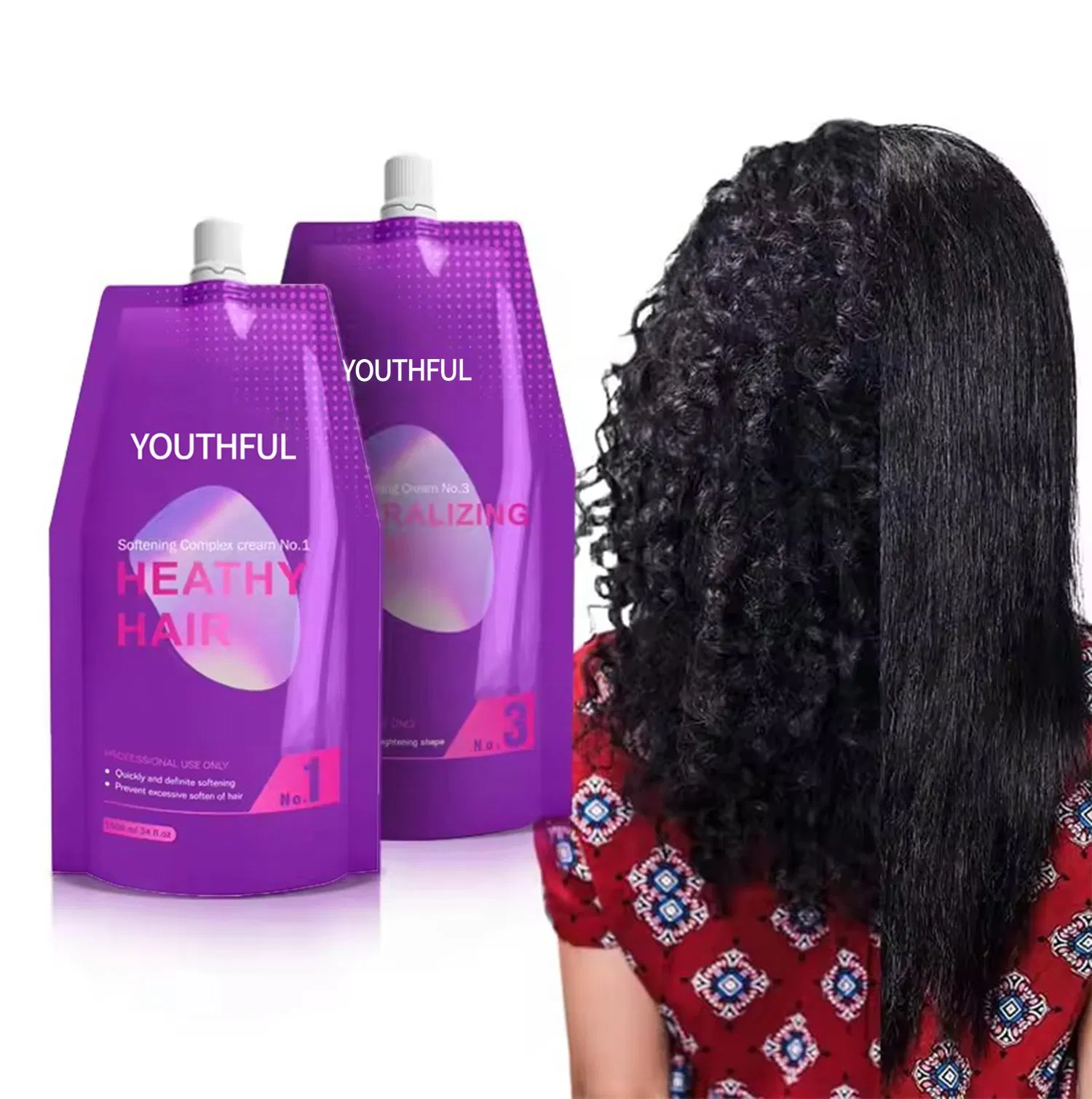 Professional Natural Wave Curly Hair Perm Cream