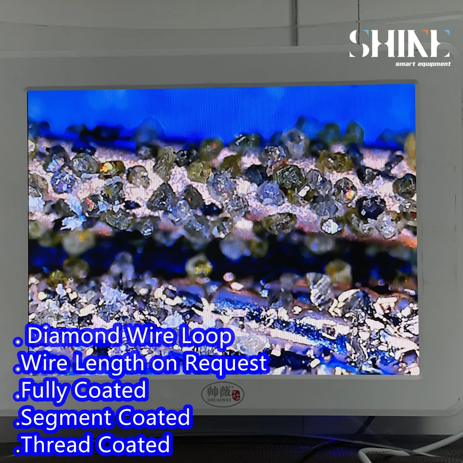 Алмазная пила-петля для резки твердых и хрупких материалов