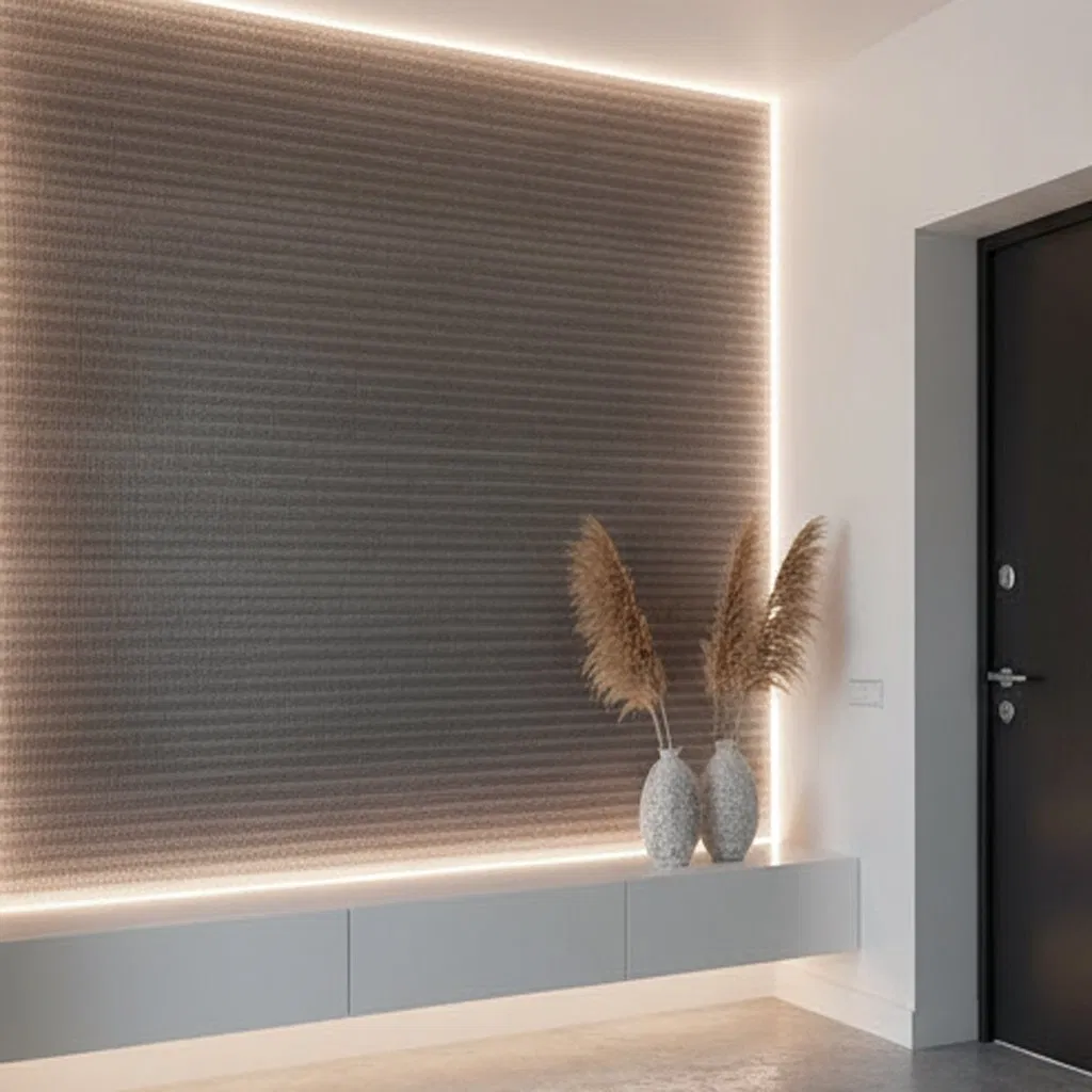 Matte Finish Stain-Resistant Backsplash Glass Made-to-Order Kitchen Feature Laminated Glass