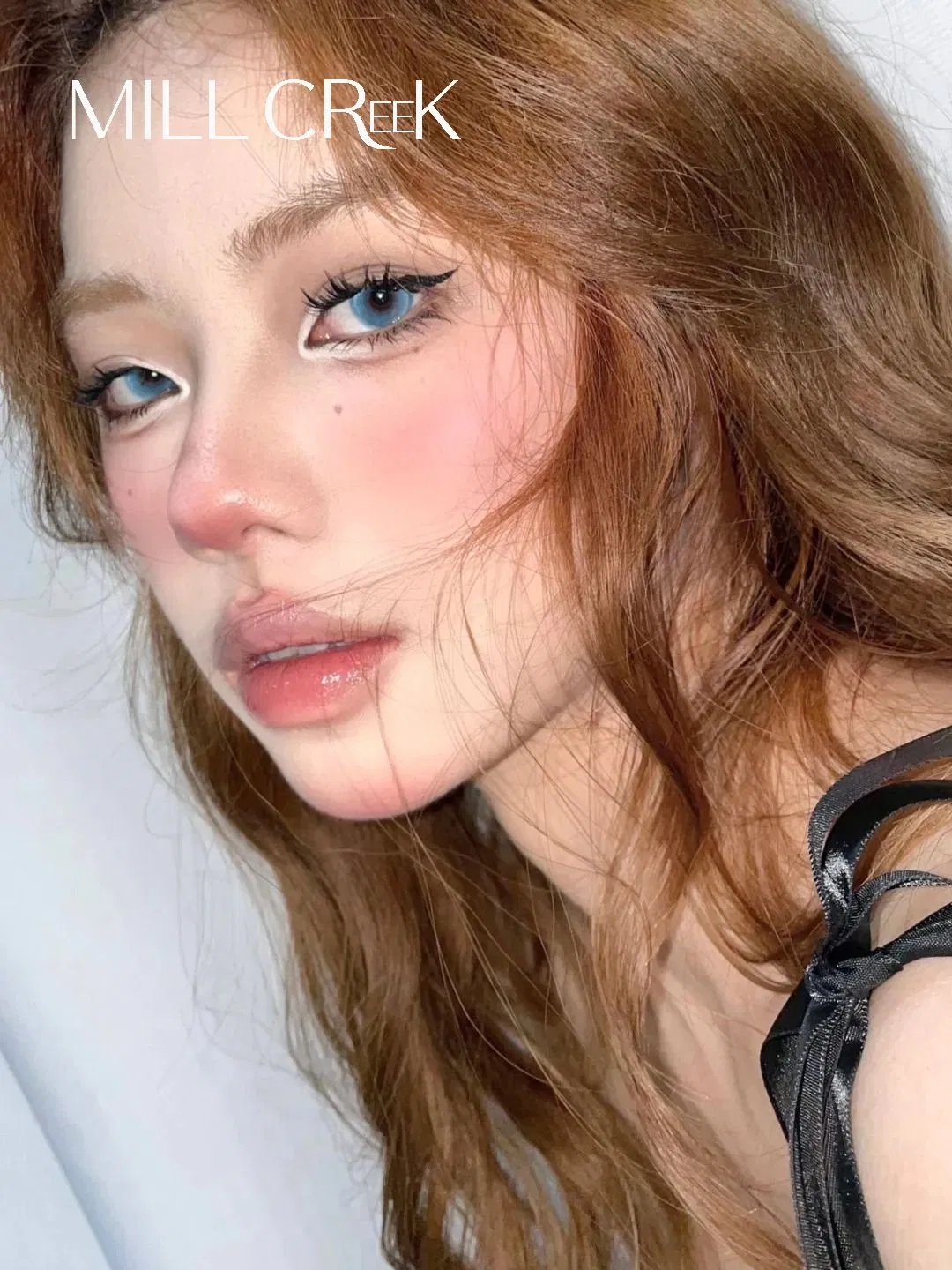 Mill Creek OEM Natural Color Contact Lenses Supplier Soft Natural Look Year Disposable Eye Cosmetic Contact Lens