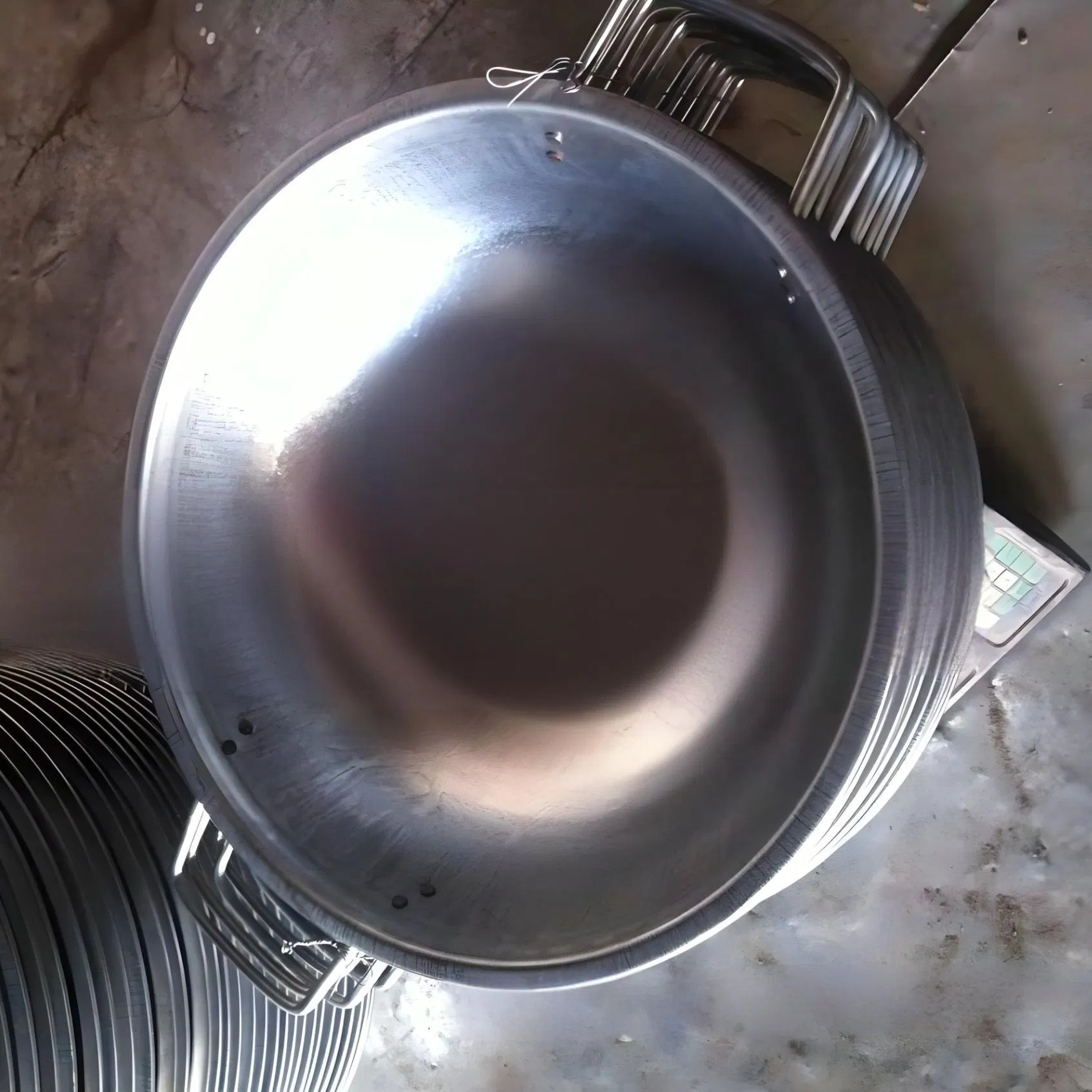 Head Pan Galvanized (1.4kg) for Africa Market