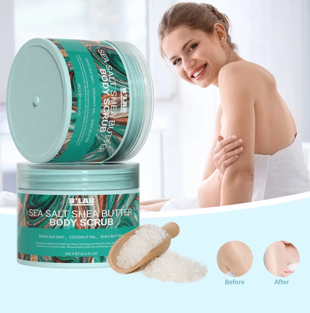 Wholesale Exfoliating Organic Dead Sea Salt Scrub Nourishing Exfoliator Face Body Scrub