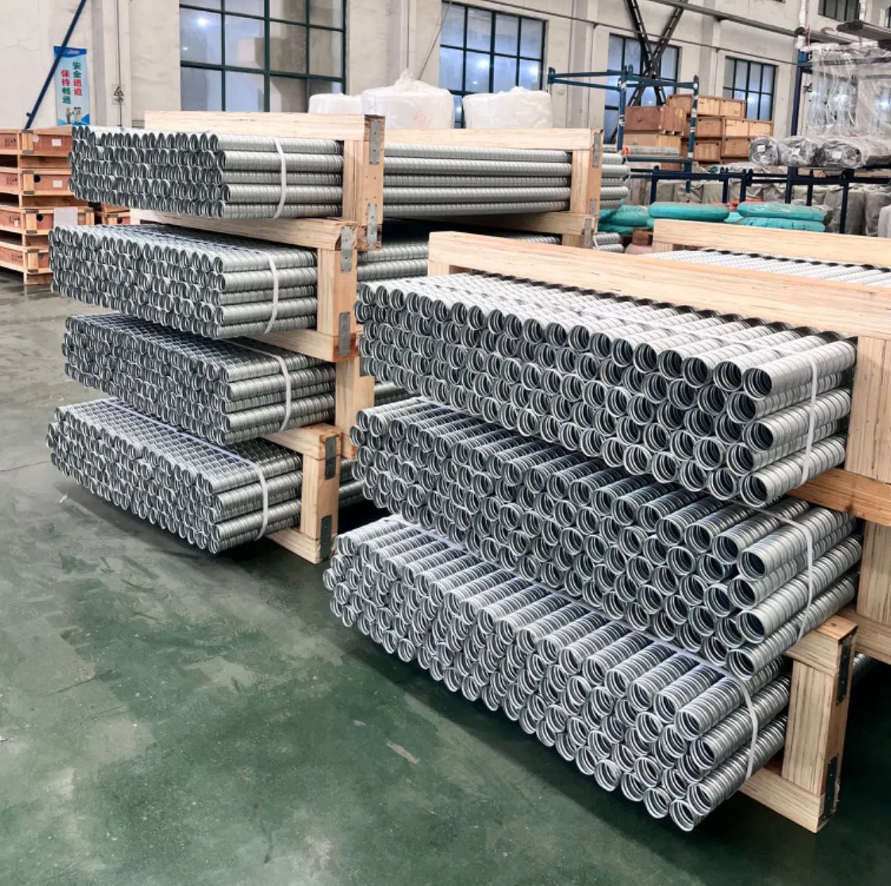 90mm Galvanized Corrugated Post Tension Ducts for PC Strand