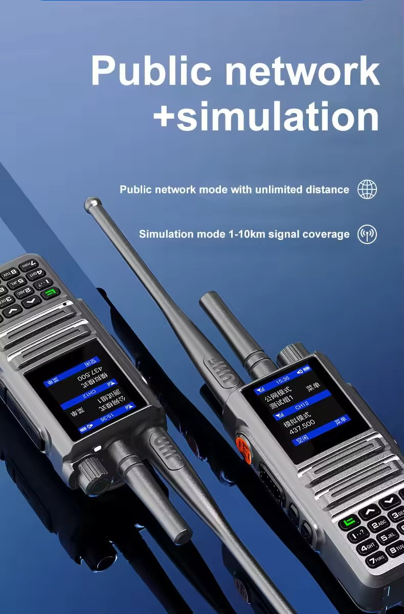 Дальнобойная рация Baofeng UV5R с 4G и GPS