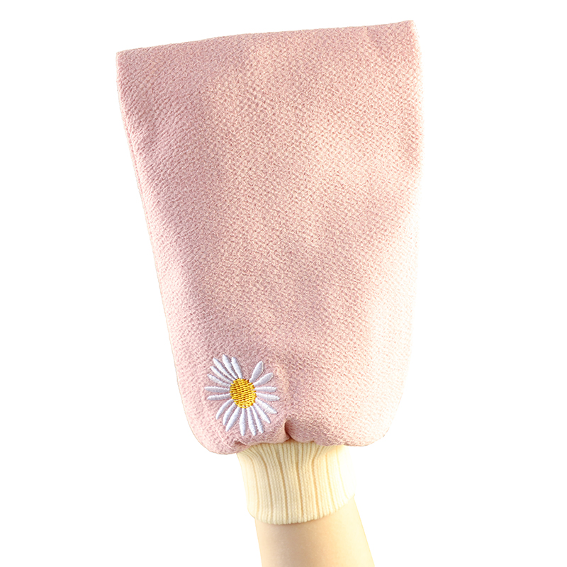 Factory Price Beauty Natural Skincare Hammam Mitt Turkish Silk Exfoliating Exfoliating Gloves