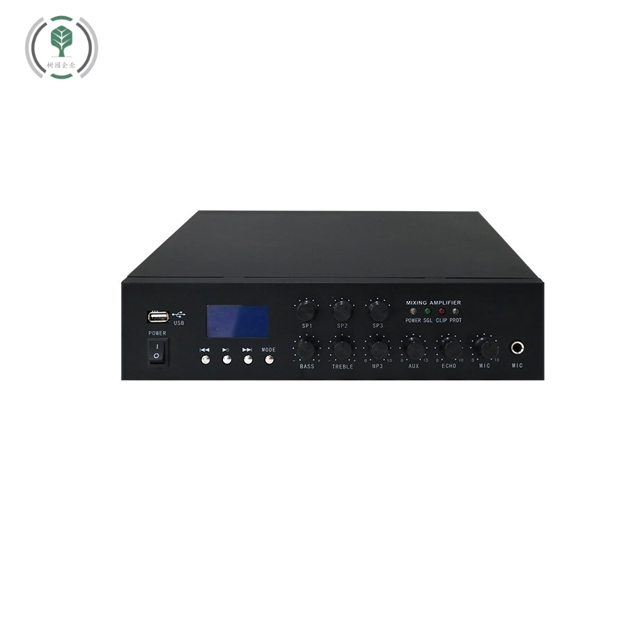 Профессиональный одноканальный усилитель мощности AMP-100W