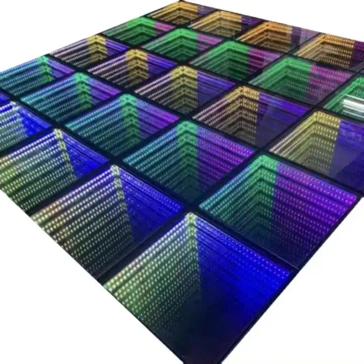 Wedding Light 3D Mirror LED Party Dance LED Floor Disco Lights