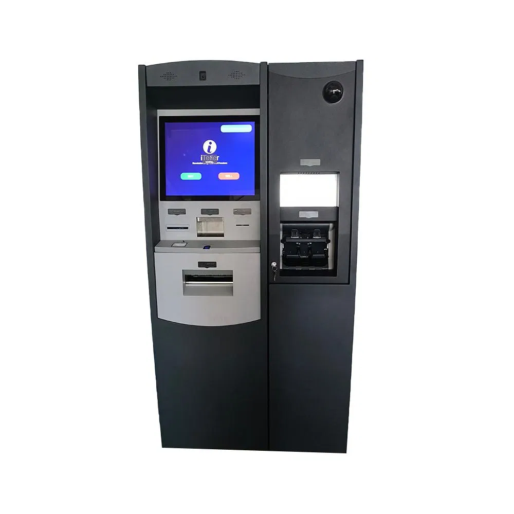 Casino Cash Dispenser Deposit Buy/Sale Bitcoin Cryptocurrency Exchange Kiosk with Best Software