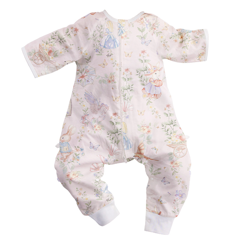 OEM ODM Kids Sleep Sack Multiple Pattern Peppermint Fabric Baby Sleeping Bags