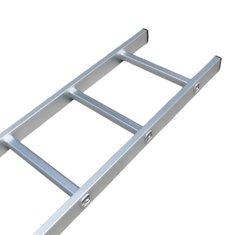 Double Sided Aluminum Hinged Folding Ladder