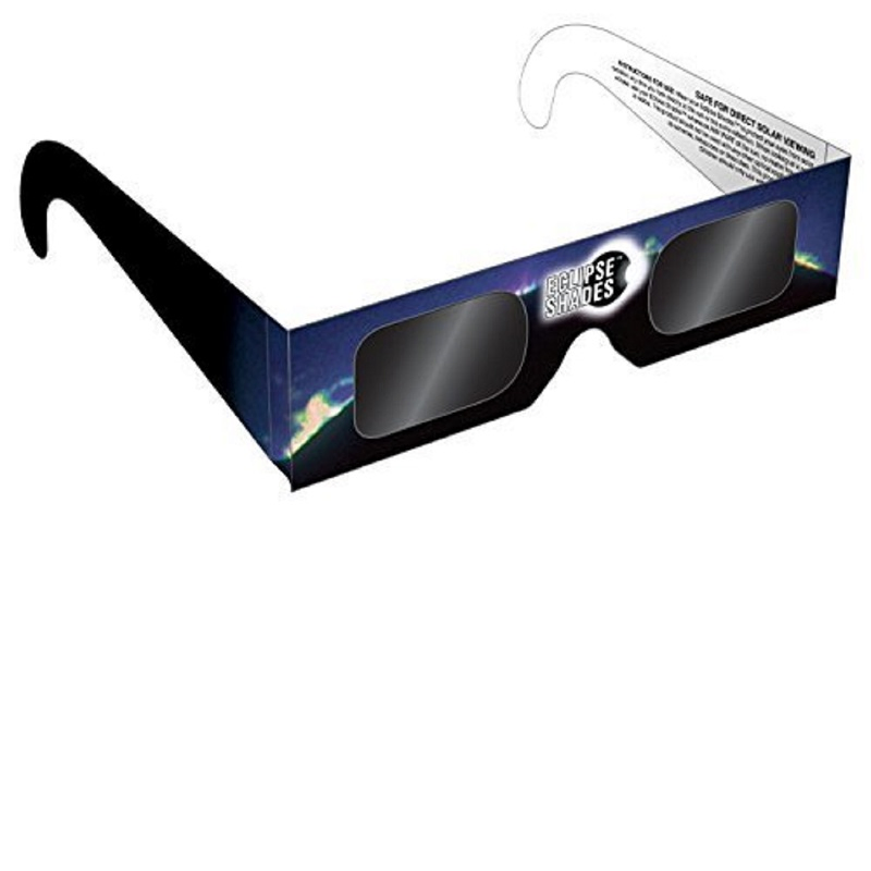 2025 ISO Certified Solar Eclipse Glasses Customized Design Solar Eclipse Viewing Paper Glasses