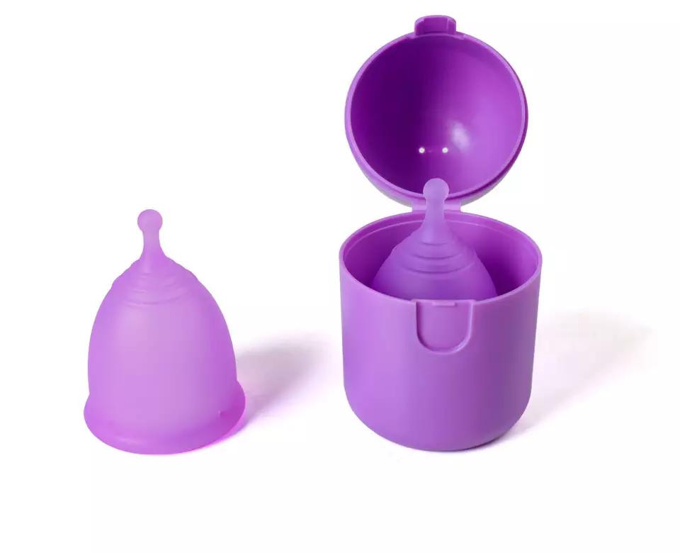Monthly Period Women Using Wholesale Hot Menstrual Cup
